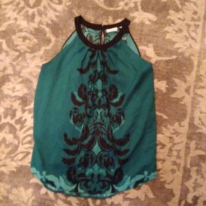 Halter top dress shirt